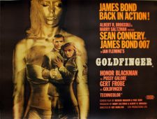 Goldfinger James Bond 007 Movie Poster